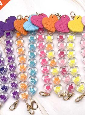 Love Mobile Phone Lanyard Phone Charm Acrylic Drop Love Brac