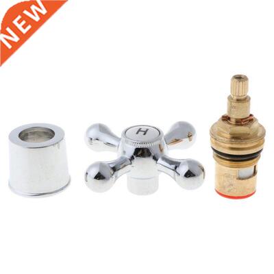 Copper Cross Handle Bath Sink Faucet Handle for Kitchen Bath