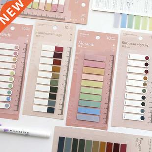 200 Sheets Flags Tabs Neon Page Markers Paper Index Bookmark