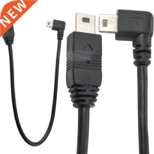 USB MINI 5Pin Left angle Male to USB MINI 5Pin Male Cable