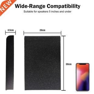 1 Pair 30x20x4.5cm Acoustic Studio Monitor Isolation Speaker