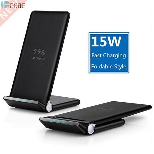 DCAE 15W Qi Quick Charge Wireless Charger Stand Base Pad fo