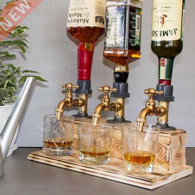 1 Pc Father's Day Liquor Alcohol Whiskey Wood Dispenser
