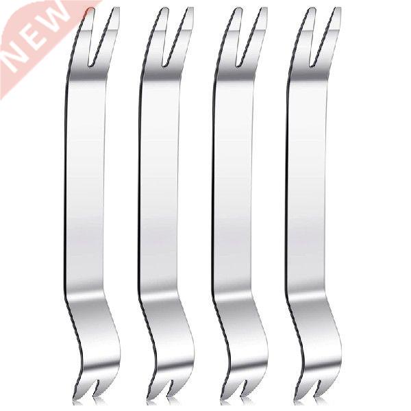 4Pcs Stainless Steel Skid Plate Snap Nail Lifter, Paver