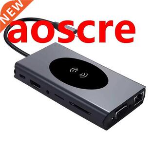 13 in 1 USB C Hub Multiport Adapter USB Docking Station with