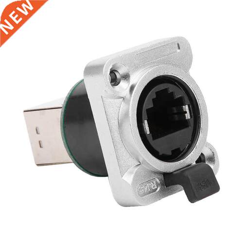 RJ45 Socket Connector Rght Angle Connector Waterproof Round