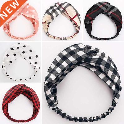 Women Fashion New Headband Girl Cross Turban Bandage Vintage