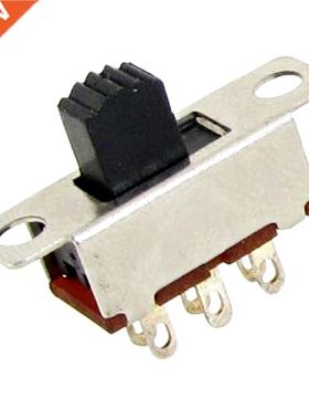 10 Pcs 2 Position DPDT 2P2T Mount Vertical Slide Switch 6 Pi
