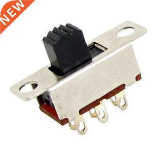 10 Pcs 2 Position DPDT 2P2T Mount Vertical Slide Switch 6 Pi