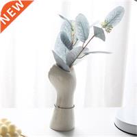 Ceramics Vase Art Body Decor Vase Home Decor Dried Flowers