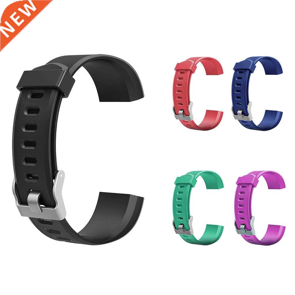 For ID115 Plus HR Wrist Band Replacement Silicone Strap Smar
