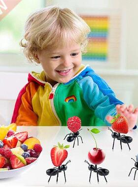 Reusable Ant Food Pick Fruit Toothpicks Snack Cake Dessert