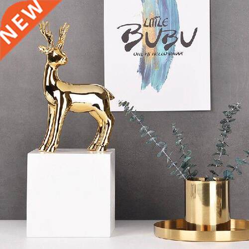 2022 Nordic Ins Light Luxury Style Elk Jewelry Ceramic