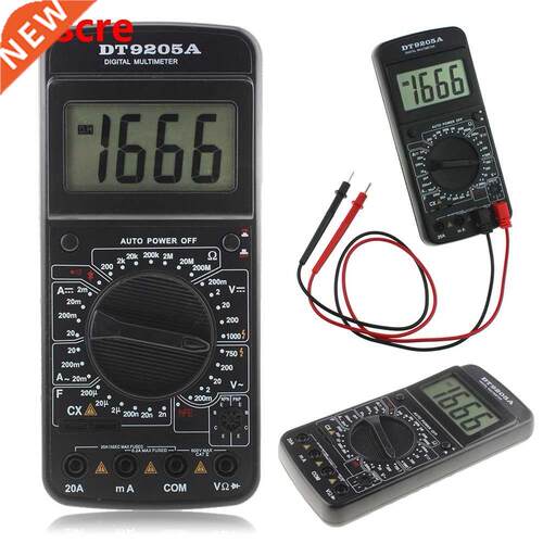 DT9205A Digital Multimeter AC/DC Electric Handheld Ammeter R