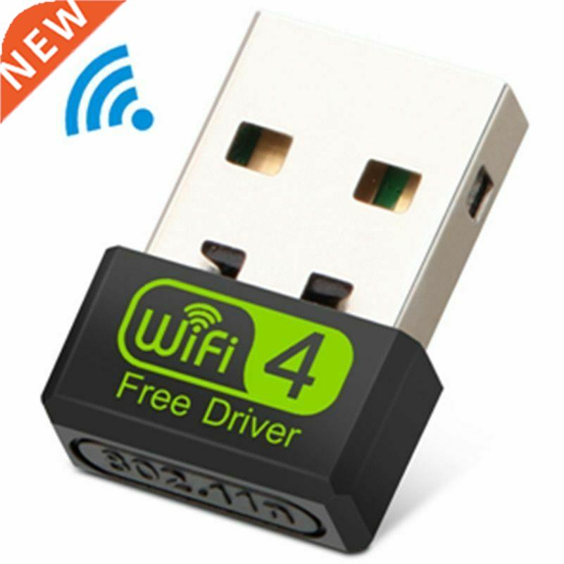 JEL Mini WiFi Adapter USB Dongle Free Driver 150Mbps USB-A N