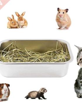 H4GD Stainless Steel Litter Pan Never Absorbs Odor No