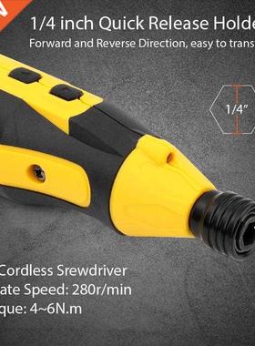 3.6V Electric Screwdriver Set US Rechargeale Wireless Scr