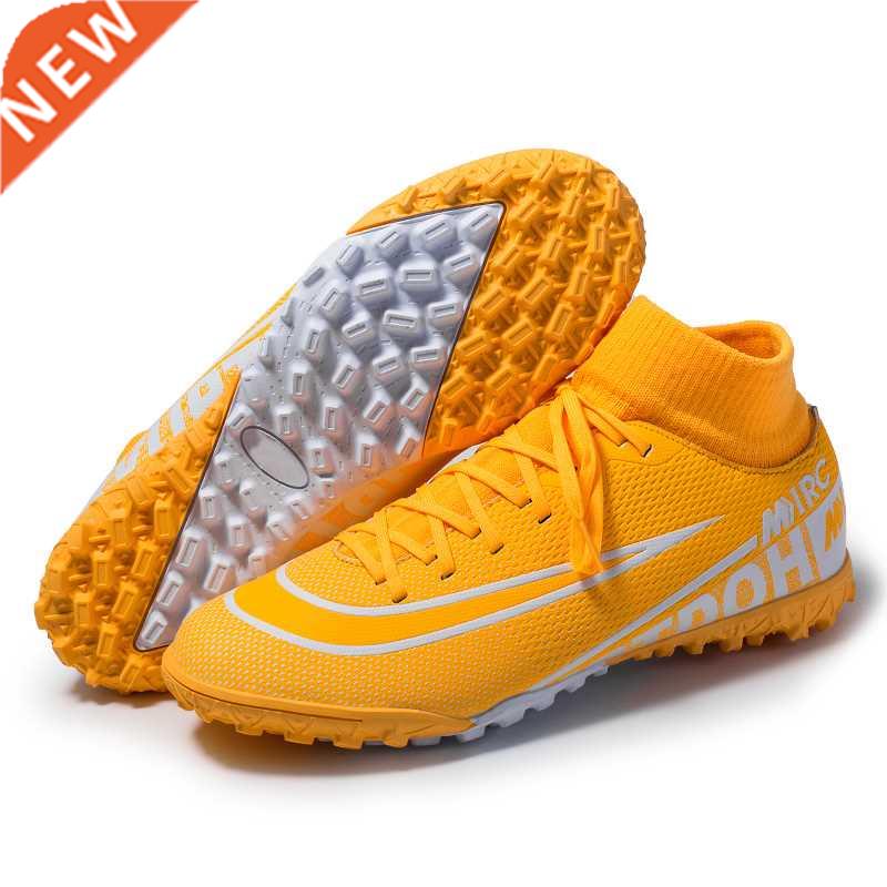 2022 New Men Kids Football Boots Turf Soccer Shoes Cleats Tr