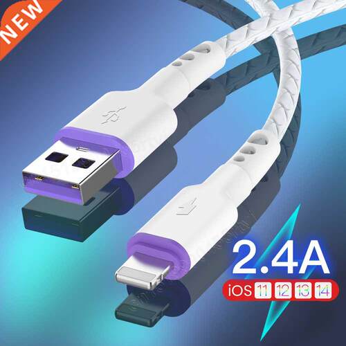 Liquid Silicone USB Charging Cable for iPhone 13 12 11 Pro M
