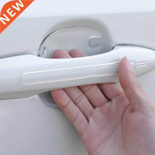 4/8Pcs Universal Car Transparent Handle Door Bowl Protection