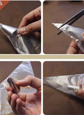 50PCs/set Disposable Pastry Bags Cake Decoration Kitchen Ici