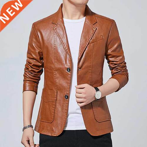 Crocodile Famous brand mens leather jackets and coats Men's