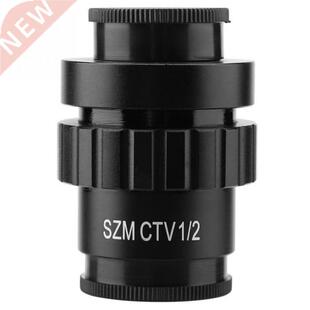 0.5x C-Mount Objective Lens 1/2 CTV Adapter for SZM Video DI