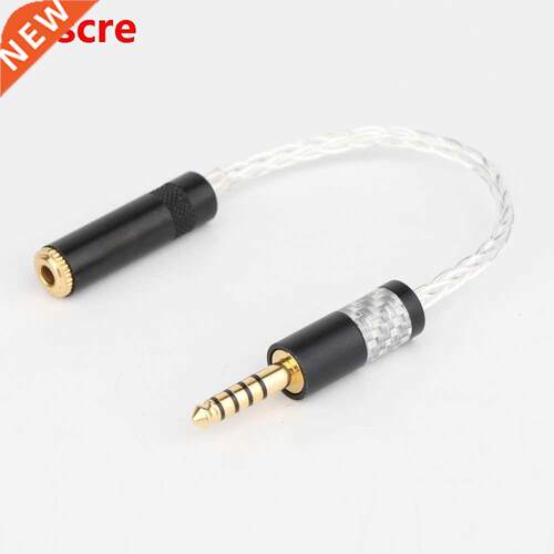 HIFI 4.4MM Balanced Headphone Adapter Audio Cable 4.4 to .5