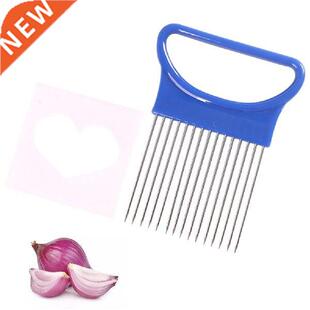 Stanless Steel Onon Holder Onon Tool Vegetables Slcer