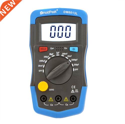 DM6013L Handheld capacimetro Digital Capacitance Meter teste
