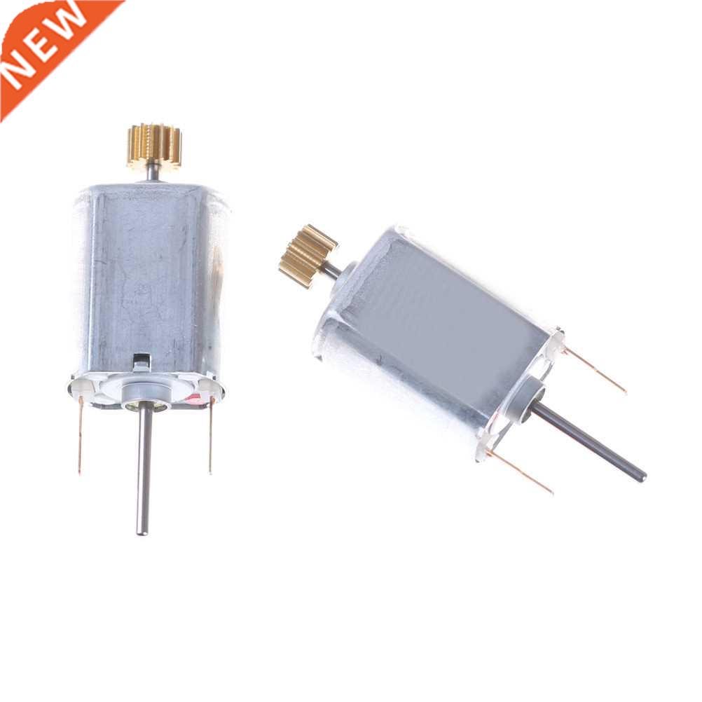 2pcs 00 DC Micro Motor 12V 1100RPM Carbon Brush Copper Gea