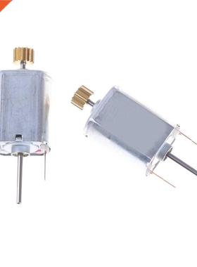 2pcs 00 DC Micro Motor 12V 1100RPM Carbon Brush Copper Gea