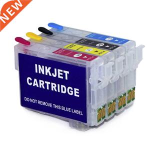 4PC 212 212XL Refillable Ink Cartridge for Epson Expression