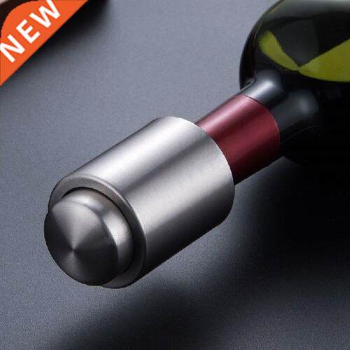 Stainless Steel Vacuum Champagne Stopper Wine Cork Stopper