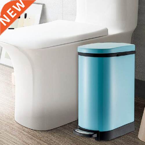 Bedroom Kitchen Trash Can Garbage Bathroom Deodorant Blue