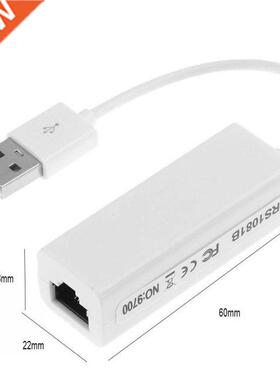 USB Ethernet Adapter 10/100Mbps USB 2.0 To RJ45 USB2.0 To Et