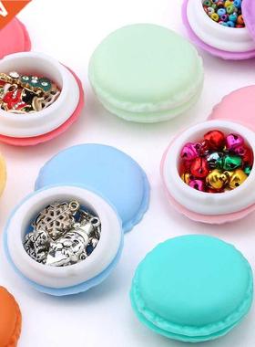pieces/lot candy color Macarons storage box portable Mini g