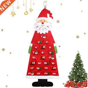 Christmas Advent Calendars Christmas Felt Fillable