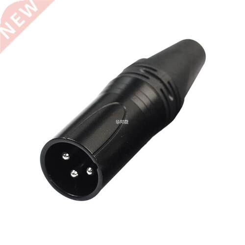 1Pc XLR 3Pin Male  Audio Cable Microphone Connector Solde