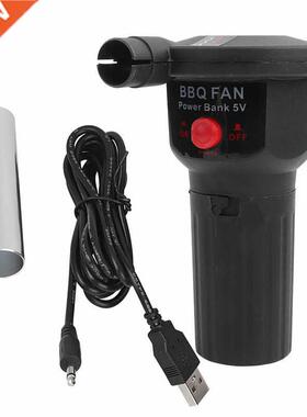 5V Lightweight Portable BBQ Fan Air Blower with USB Cable fo