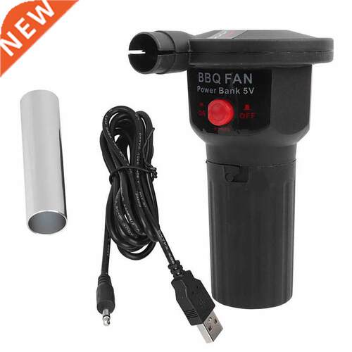 5V Lightweight Portable BBQ Fan Air Blower with USB Cable fo
