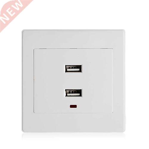 Dual USB Wall Socket Charger AC/DC Power Adapter Plug