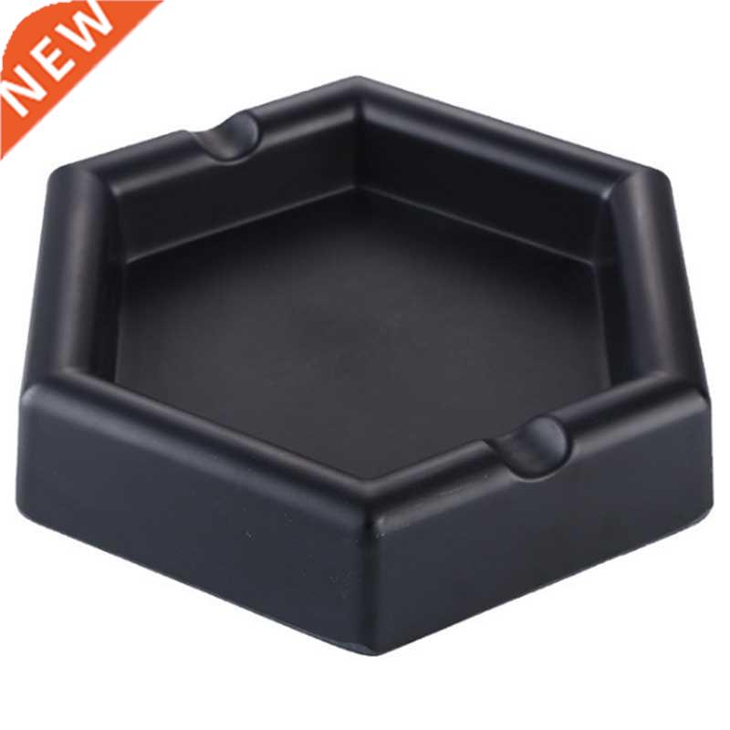 Thickened Hexagonal Deck Ashtray Creative Personality Bar KT