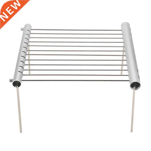 Portable Compact Camping Grill Stainless Steel Folding BBQ T