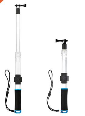 Transparent Extension Floating Hand Grip Pole Monopod Selfie