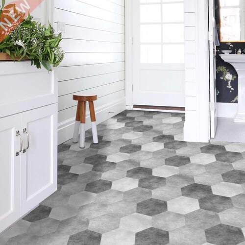 Funlife Self Adhesive Floor Tile Sticker Bathroom Waterproof