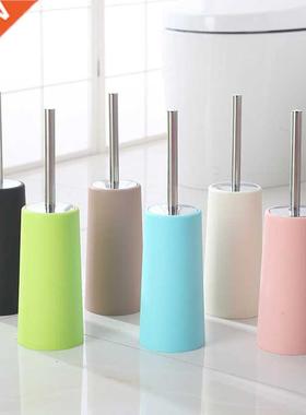 Stainless Steel Portable Toilet Brush Durable Type Plastic T