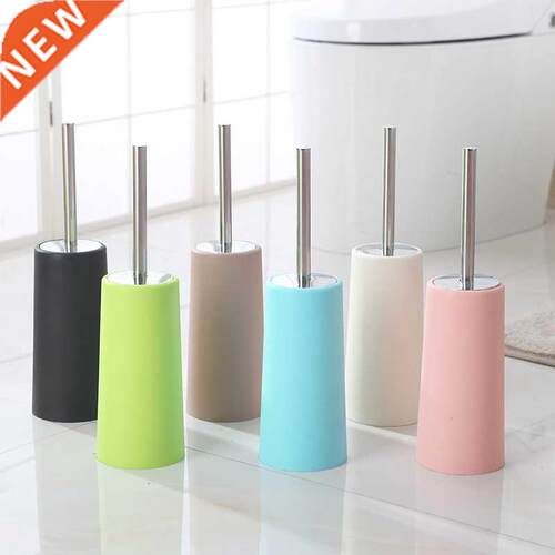 Stainless Steel Portable Toilet Brush Durable Type Plastic T