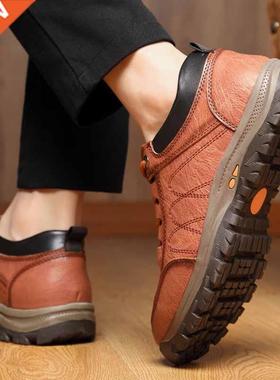 Leather Casual Men Shoes Comfortable Sneakers Casual shoes W