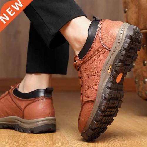 Leather Casual Men Shoes Comfortable Sneakers Casual shoes W